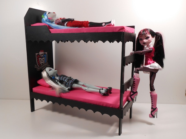 сделать кровать для кукол